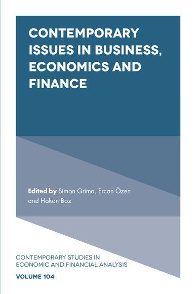 Contemporary Issues in Business Economics and Finance: Volume 104